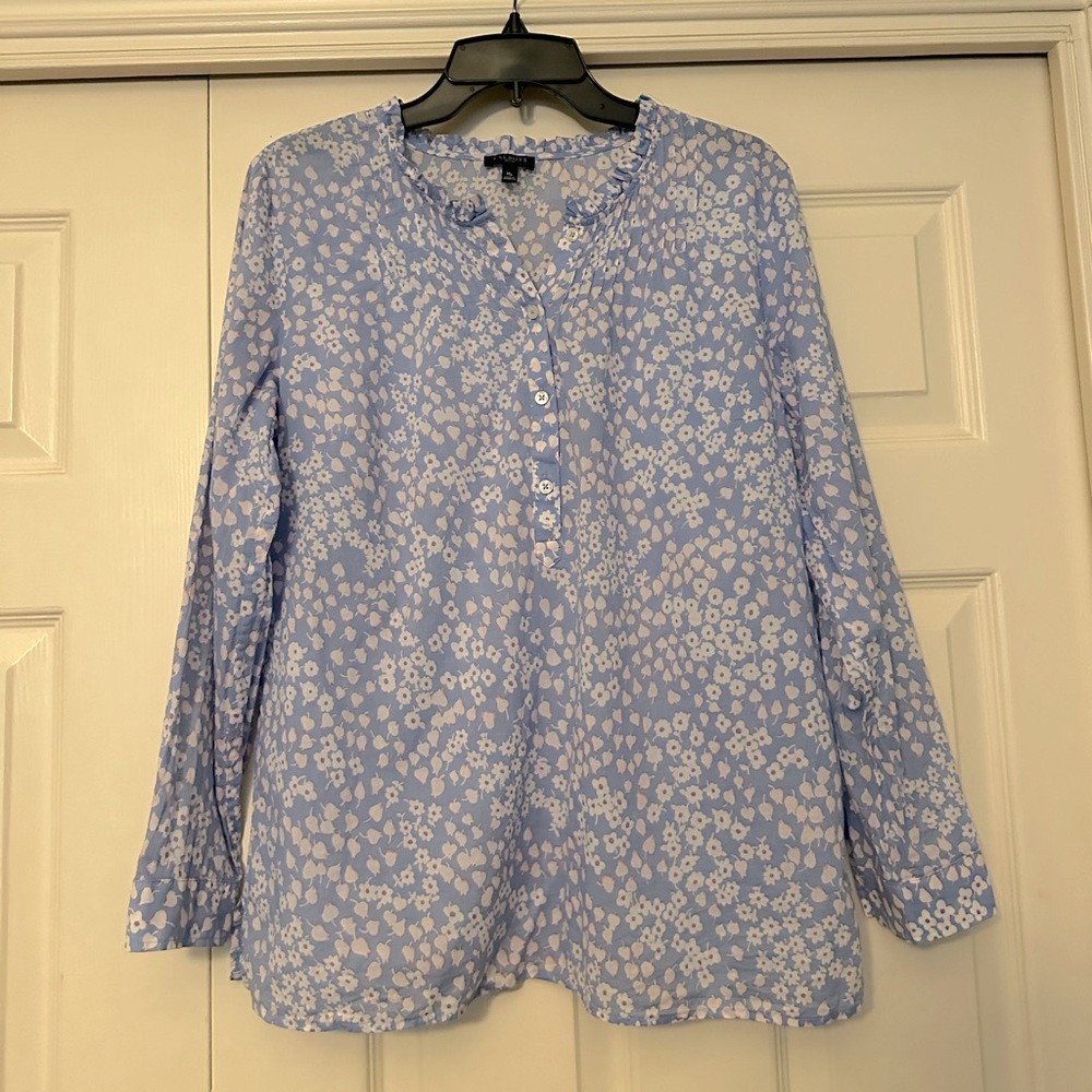 Talbots Popover Top